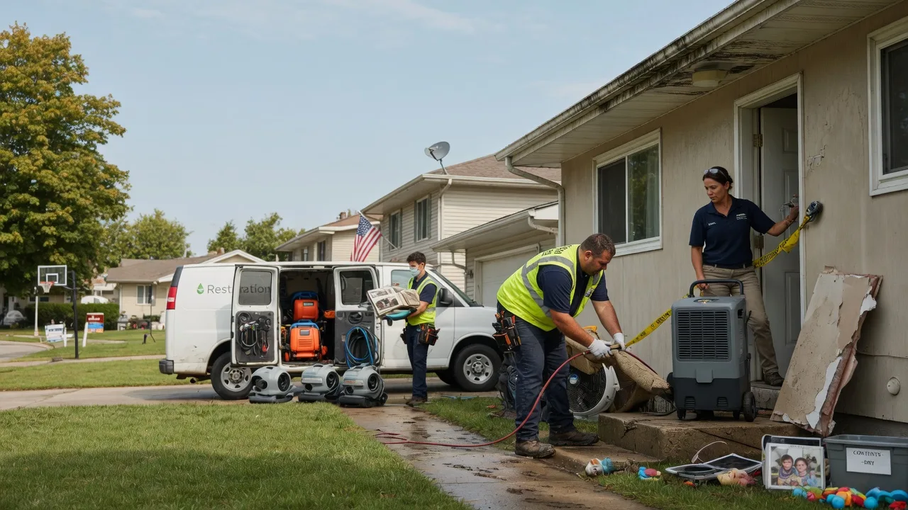 Water Damage Restoration in Friendsville, PA near me